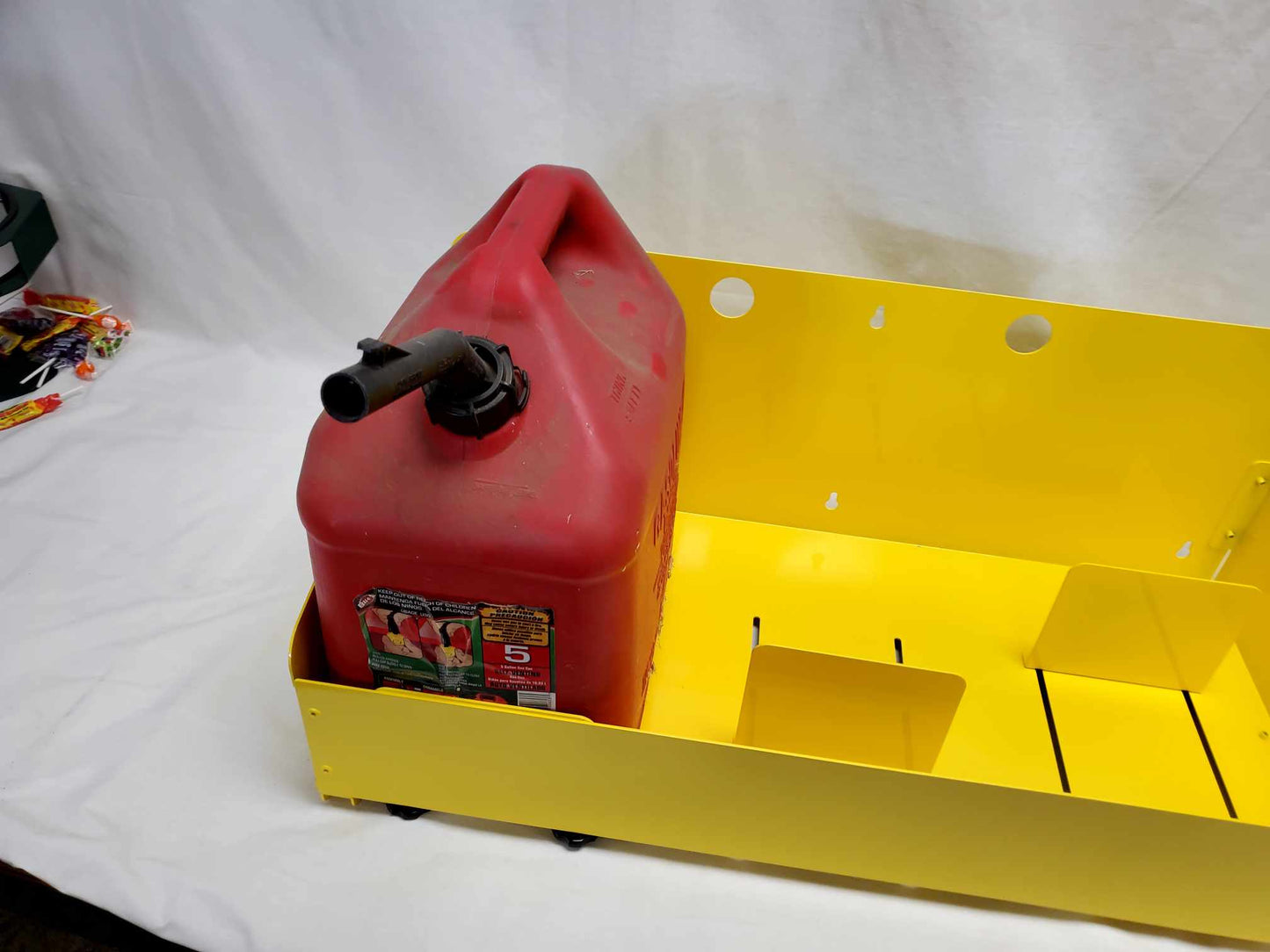 Gas Can Organizer