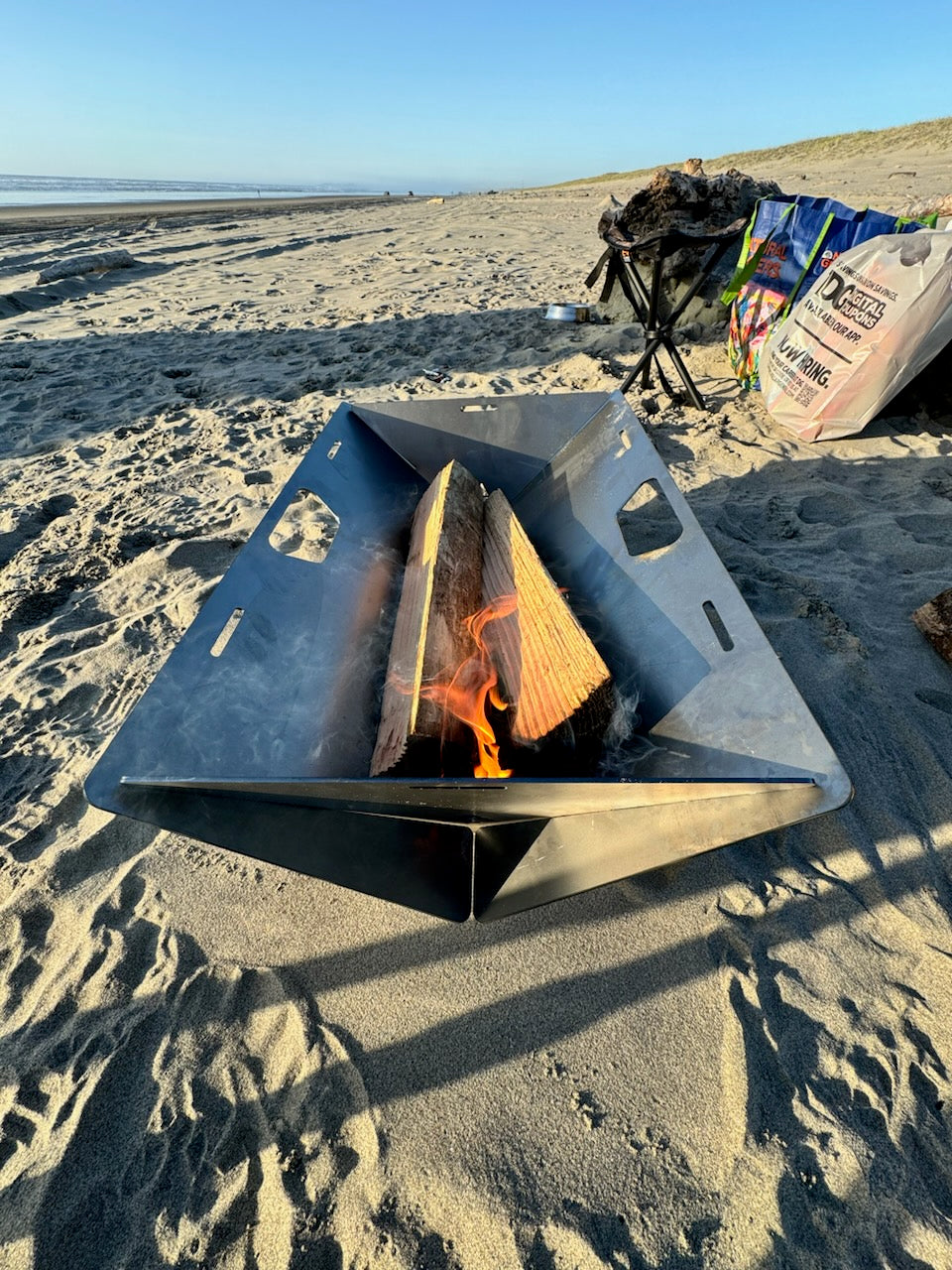 Stainless Steel Portable Fire Pit