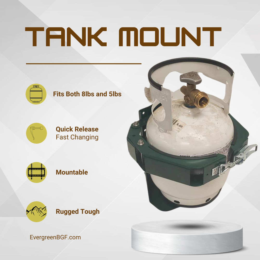 The Claw - Adjustable Propane Tank Mount