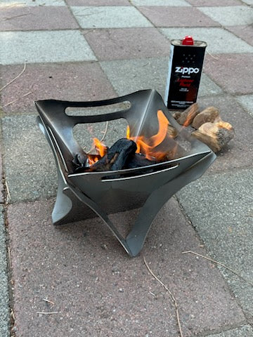 Stainless Steel Small Collapsible Fire Pit